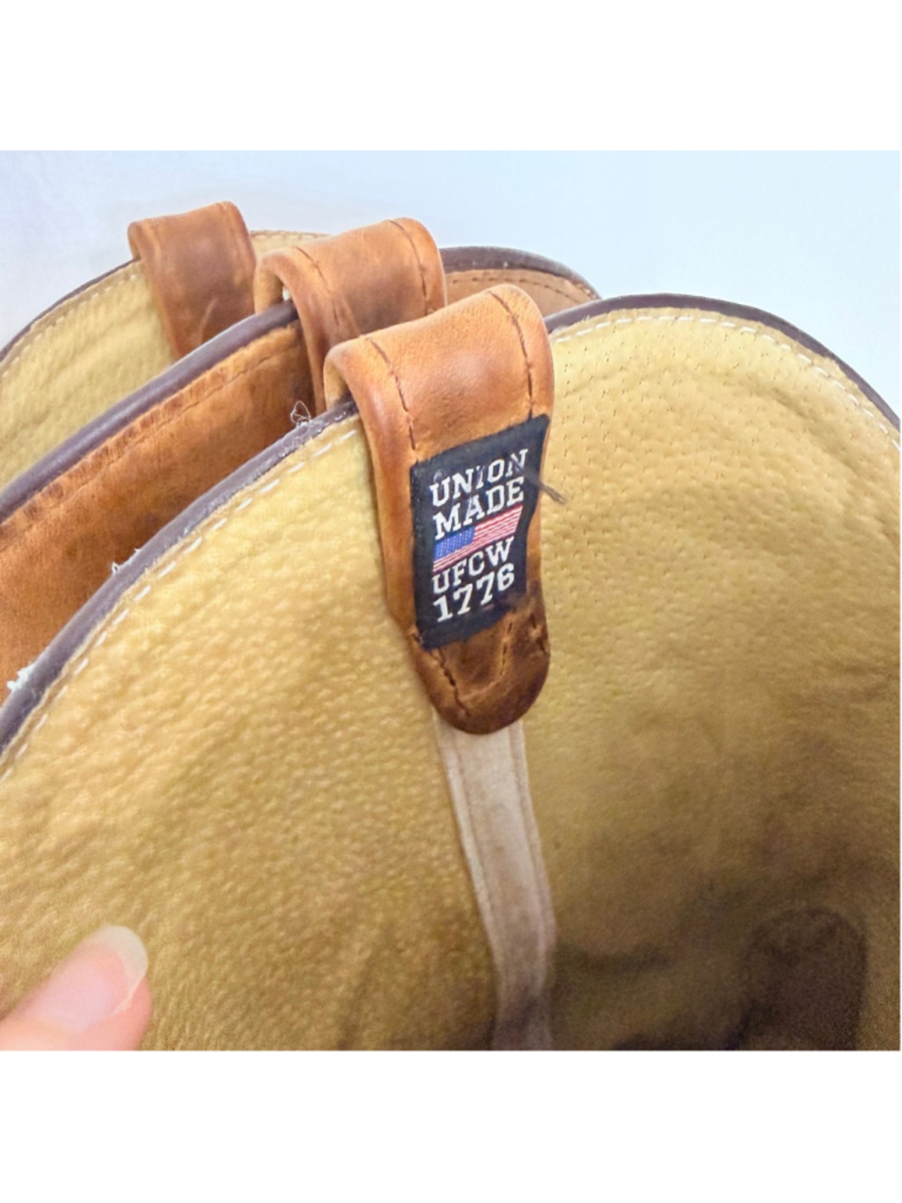 Double-H Dylan Work Boots Old Town Folklore Leather Cowboy Western Men's Size 14 - Picture 5 of 15